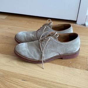 Suede Oxfords
